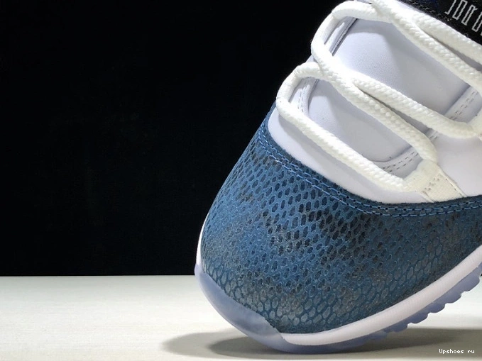 Low Jordan 'Blue 11 Snakeskin' CD6846-102 Air 0507